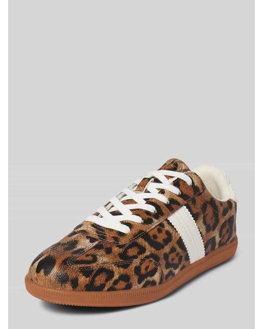 ONLY Brown Low Top Sneaker Modell 'AMBER'
