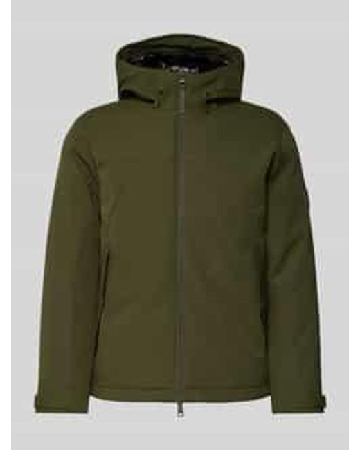 Tommy Hilfiger Regular Fit Functioneel Jack Met Capuchon in het Green voor heren