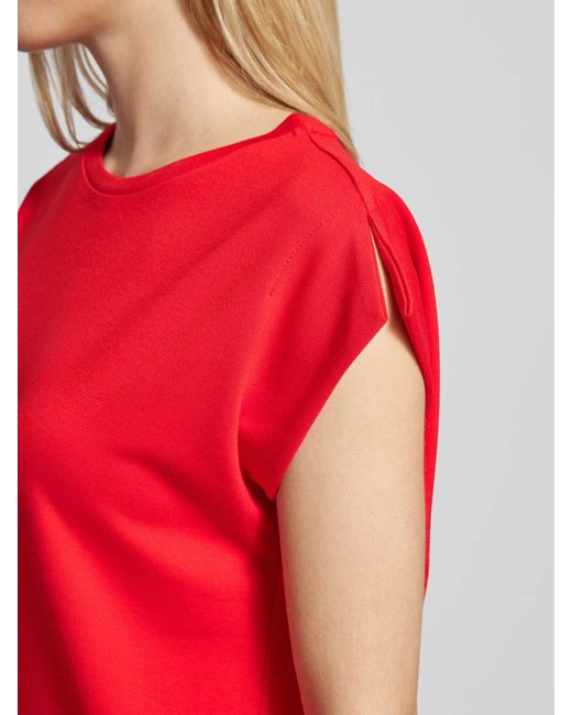 someday. Red T-Shirt mit Rundhalsausschnitt Modell 'Ujanet'