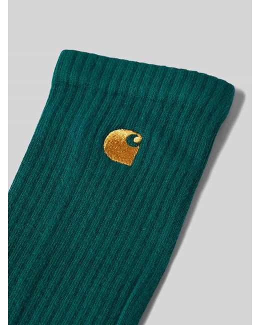 Carhartt Socken mit Label-Stitching in Green für Herren