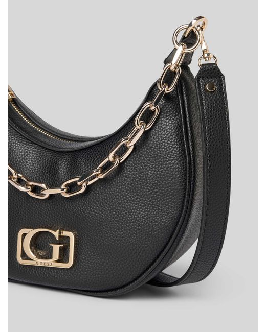 Guess Handtas Met Labelapplicatie in het Black