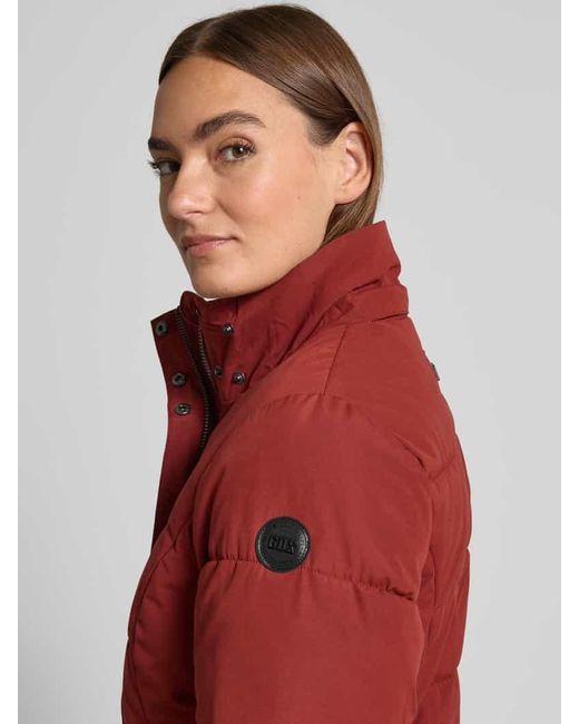 G.i.g.a. Dx Red Steppjacke mit verdecktem Zweiwege-Reißverschluss