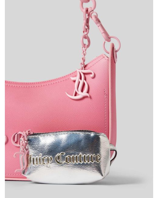 Juicy Couture Hobotas Met Labelapplicatie in het Pink