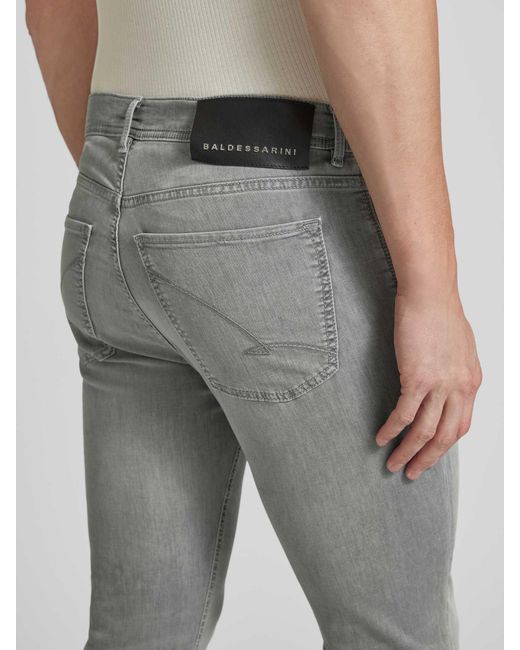 Baldessarini Regular Fit Jeans mit Eingrifftaschen Modell 'Jack' in Gray für Herren