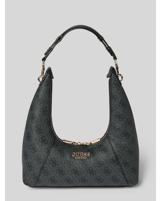 Guess Handtas Met Labelapplicatie, Model 'Calista' in het Black