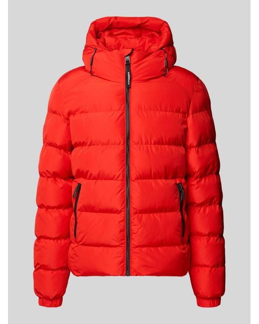 Superdry Puffer Jassen in het Red voor heren