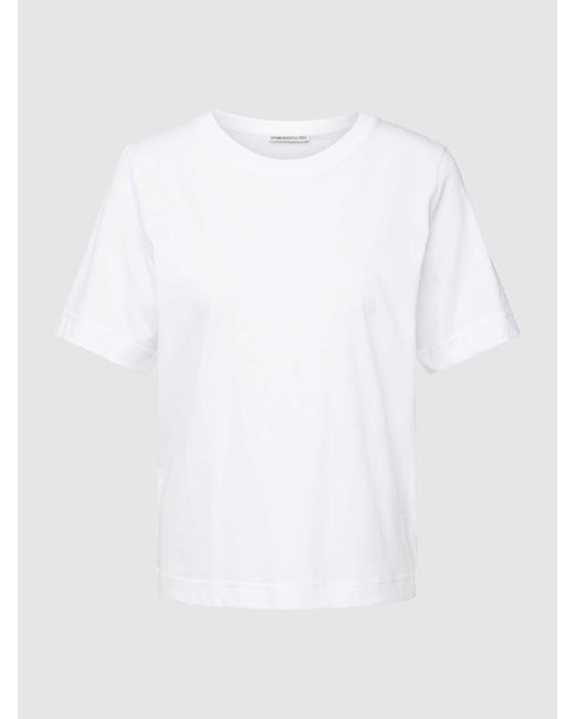 Drykorn Regular Fit Poloshirt Van Katoen in het White