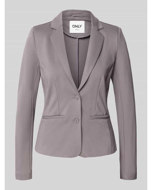 ONLY Multicolor Regular Fit Blazer aus Viskose-Mix Modell 'POPTRASH LIFE'