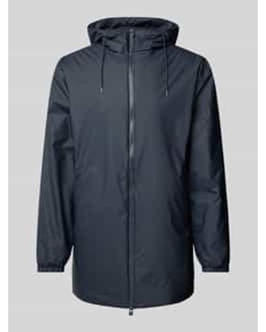 Rains Jack Met Tweewegsritssluiting in het Blue voor heren