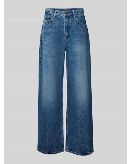 Polo Ralph Lauren Blue Wide Fit Jeans im 5-Pocket-Design