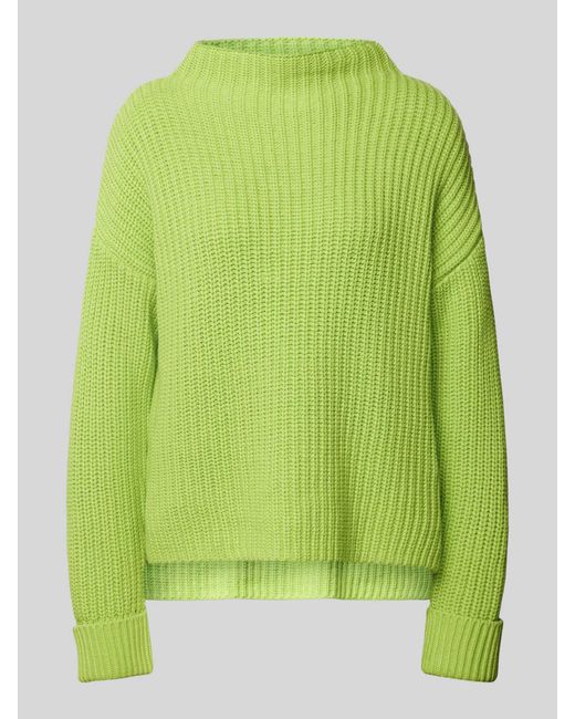 SELECTED Green Strickpullover mit Turtleneck Modell 'SELMA'