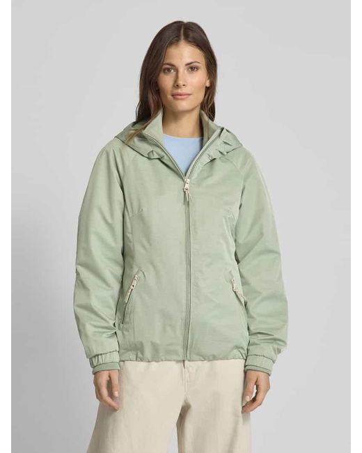 Ragwear Green Jacke mit Reißverschlusstaschen Modell 'Dizzie'