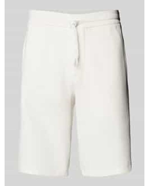 ARMANI EXCHANGE Sweatshorts Met Elastische Band in het White voor heren