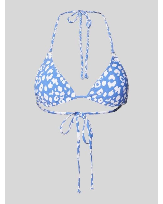 Barts Bikinitop Met Dierenprint in het Blue