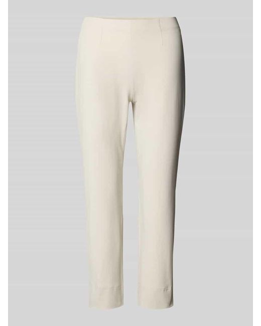 RAFFAELLO ROSSI Natural Skinny Fit Hose in verkürzter Passform