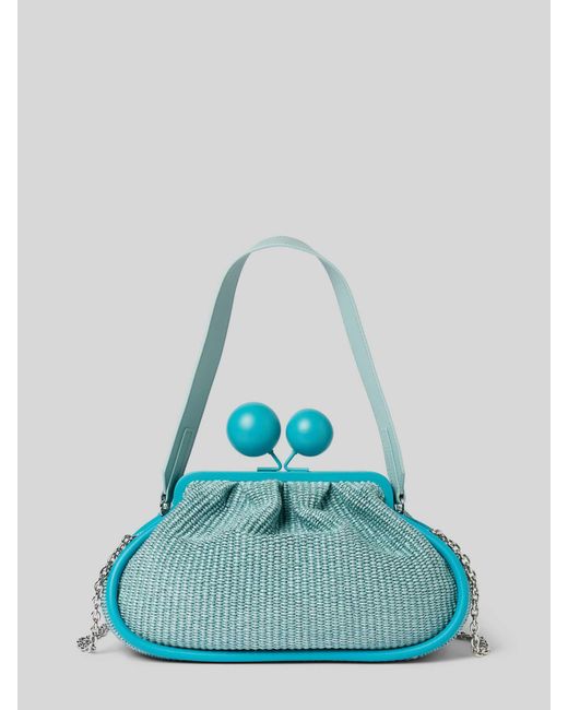 Weekend by Maxmara Handtas Met Beugelsluiting in het Blue