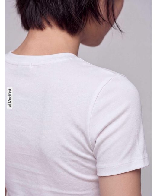 ONLY T-Shirts in het White