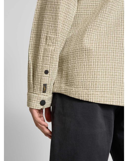 PME LEGEND Regular Fit Overhemdjack Met Paspelzakken Op De Borst in het Natural voor heren