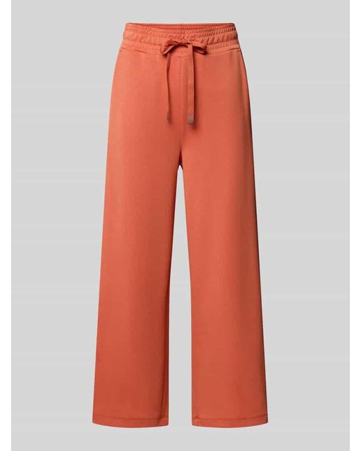 Soya Concept Orange Sweatpants mit elastischem Bund Modell 'Banu'