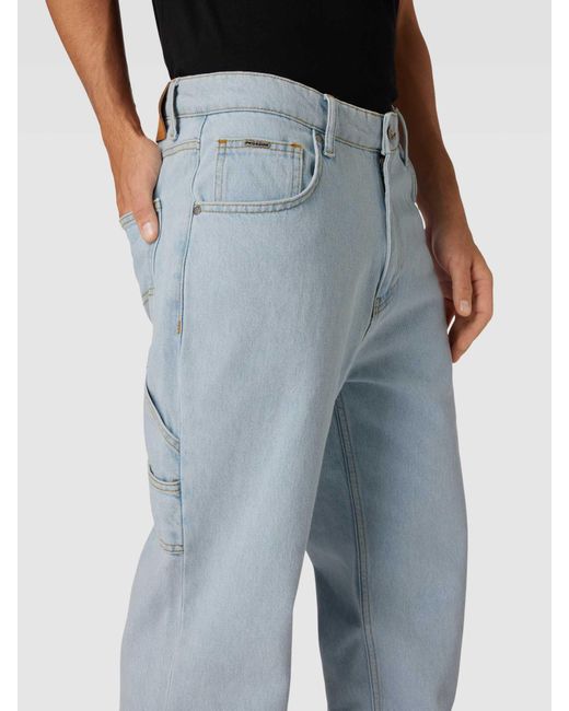 PEGADOR Jeans Met Labeldetail in het Blue voor heren