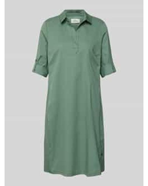 ROBE LÉGÈRE Knielange Jurk Met 1/2-mouwen in het Green