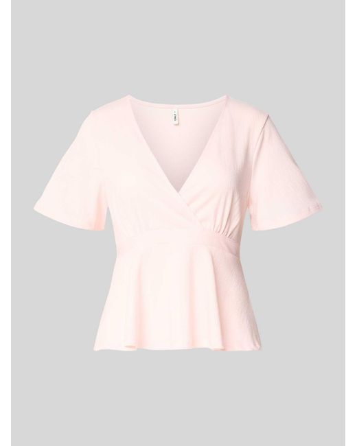 ONLY Regular Fit Blouse in het Pink