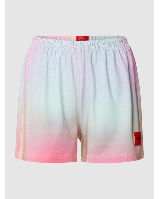 HUGO Pink Shorts mit Farbverlauf Modell 'STARMY'