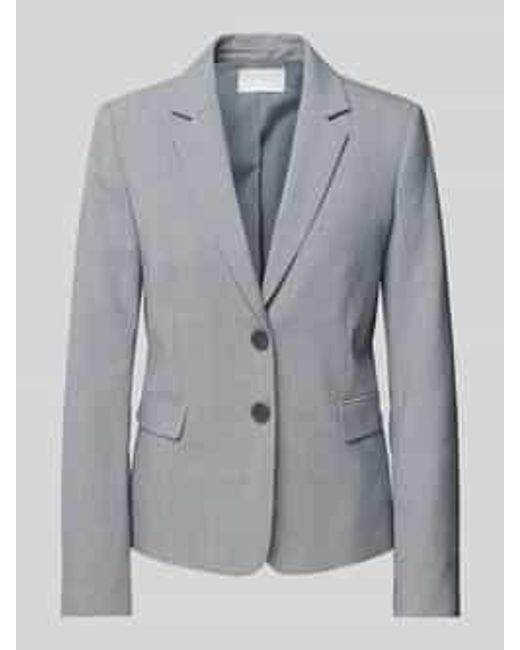 Jake*s Blazer Met Reverskraag in het Blue