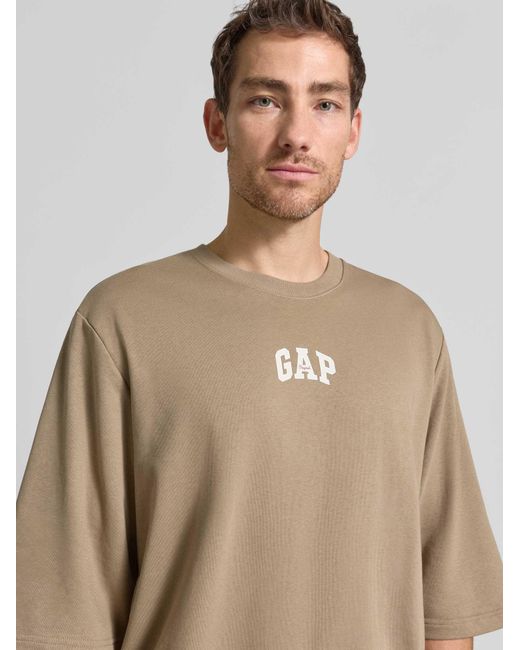 Gap T-Shirts in het Natural voor heren