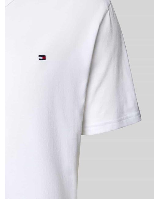 Tommy Hilfiger T-Shirt Set aus reiner Baumwolle im 3er-Pack in Black für Herren