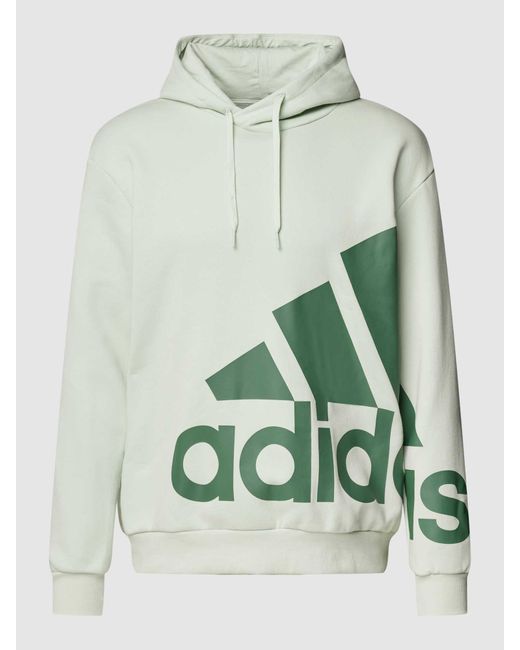 Adidas Hoodie Met Logoprint in het Green voor heren