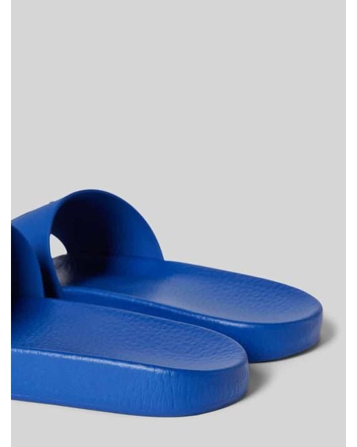 Polo Ralph Lauren Slides mit Label-Prägung in Blue für Herren