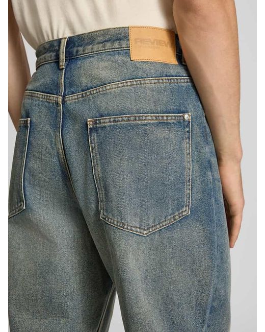 Review Loose Fit Jeans mit 5-Pocket-Design in Gray für Herren