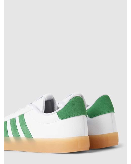 Adidas Sneaker mit labeltypischen Streifen Modell 'COURT 3.0' in Green für Herren