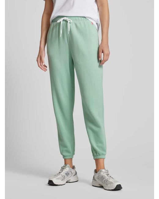 Polo Ralph Lauren Regular Fit Sweatpants mit Logo-Stitching in Green für Herren