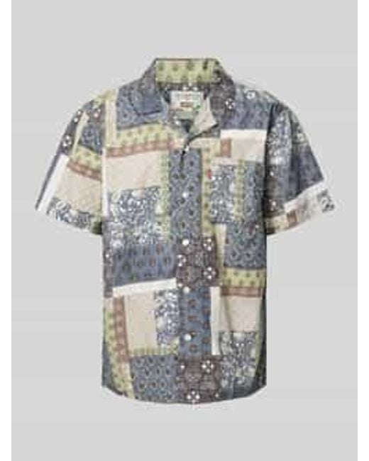 Levi's Relaxed Fit Vrijetijdsoverhemd Met Borstzak in het Blue voor heren