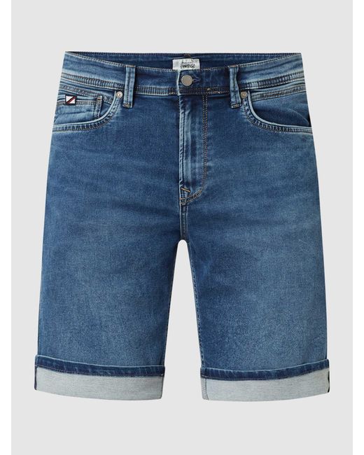 Pepe Jeans Regular Fit Jeansshorts mit Stretch-Anteil Modell 'Jack' in Blue für Herren