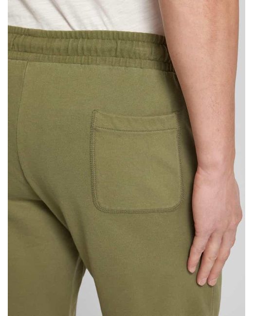 Marc O' Polo Regular Fit Sweatshorts mit Tunnelzug in Green für Herren