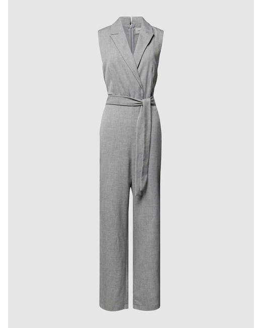 Vero Moda Gray Jumpsuit in Melange-Optik Modell 'YOLANDA'