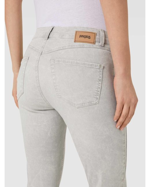ANGELS Jeans mit verkürztem Schnitt Modell 'Ornella' in Gray für Herren
