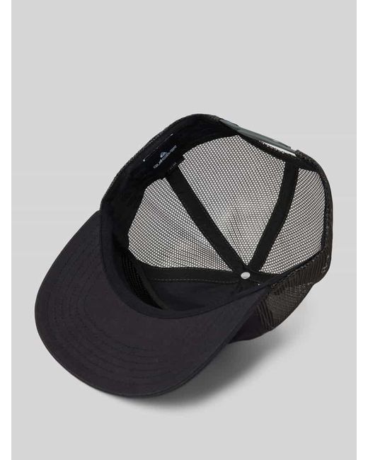 Quiksilver Trucker Cap mit Label-Stitching Modell 'OASIS' in Black für Herren