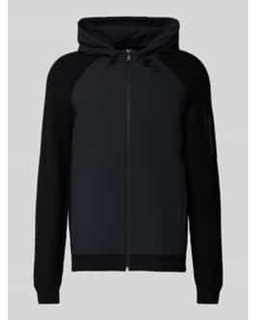 Boss Regular Fit Sweatjack Van Viscosemix, Model 'Urban Commuter' in het Black voor heren