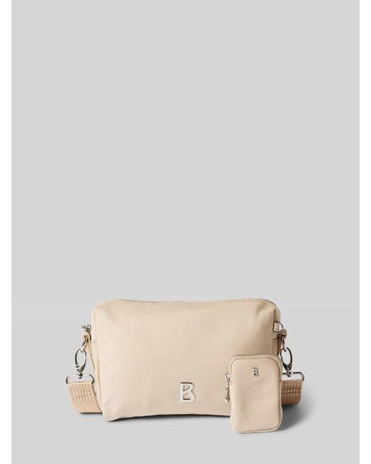Bogner Natural Handtasche Mit Logo-Applikation Modell 'Verbier Play Puckie'