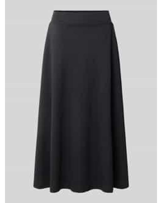 Soya Concept Midirok Met Elastische Band, Model 'Banu' in het Black