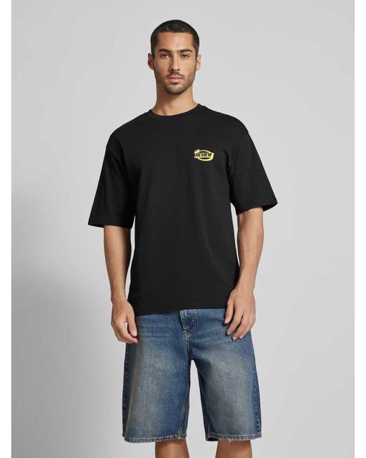 Review T-Shirt mit Label-Detail in Black für Herren