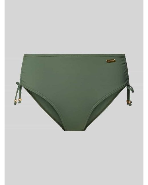 Lascana Green Bikini-Hose Mit Label-Applikation