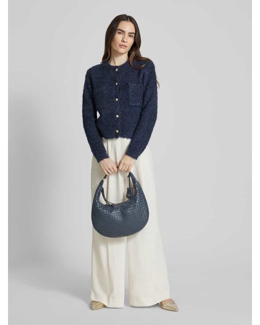 Abro⁺ Blue Handtasche in Flecht-Optik Modell 'NANA'