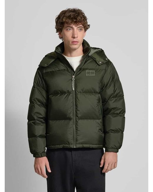 Tommy Hilfiger Regular Fit Steppjacke mit Daunen-Feder-Füllung Modell 'ALASKA' in Green für Herren