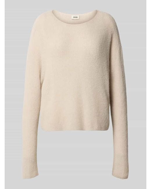 Drykorn Natural Strickpullover aus Alpaka-Mix Modell 'IMENY'