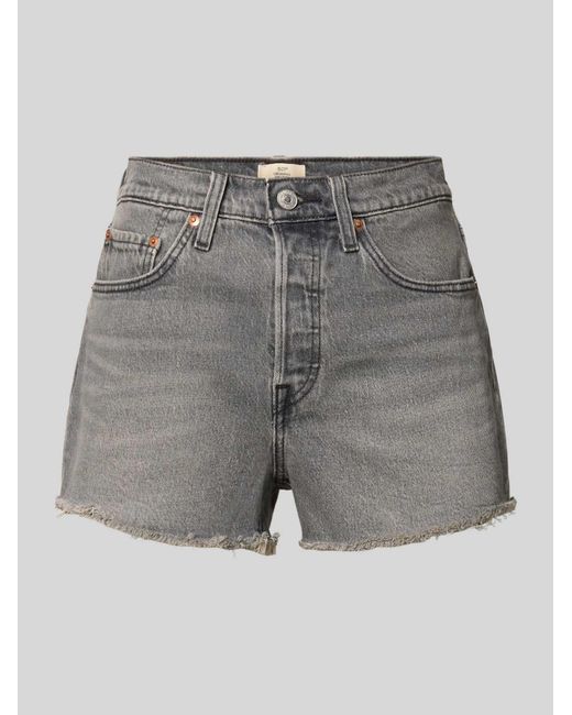 Levi's Korte Jeans in het Gray